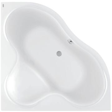 Акриловая ванна Poolspa Persja 150x150 см, с ножками