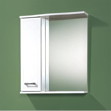 Зеркальный шкаф для ванной Акваль Ника 70х60х16