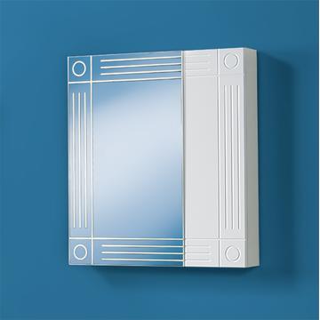 Зеркальный шкаф для ванной Акваль Оливия 66х60х12.6