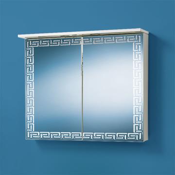 Зеркальный шкаф для ванной Акваль Паола 69.8х80х22