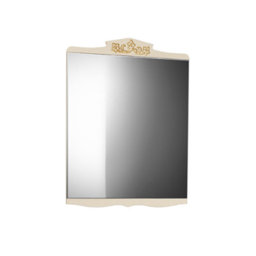 Зеркало для ванной Belux Порто 95х1.9х70, В 70, слоновая кость