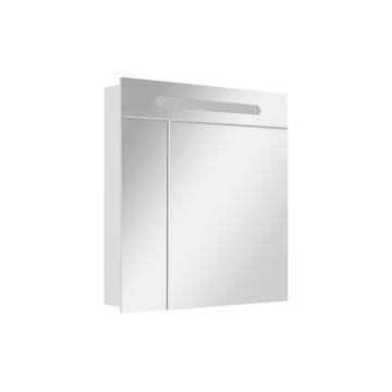 Зеркальный шкаф для ванной Roca Victoria Nord 80х81х14, белый