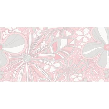 Плитка-декор настенный Belani Фрезия 50x25, 2 розовый