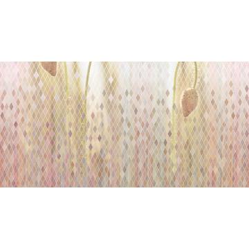 Плитка-панно настенное Belani Ренессанс 50x25, 3 светло-розовый