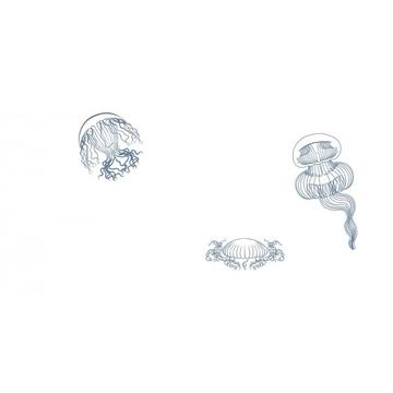 Плитка-декор настенный Belani Марис 60х30, медузы