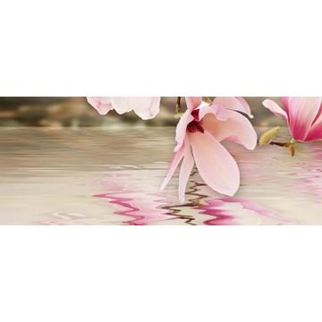 Плитка-панно настенный Belani Мираж 3 20х50, серо-розовый