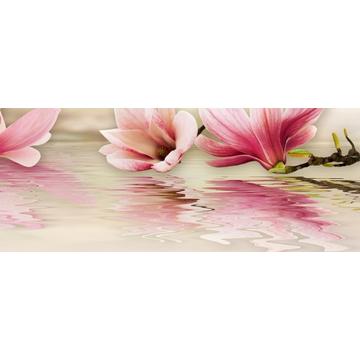 Плитка-панно настенный Belani Мираж 4 20х50, серо-розовый