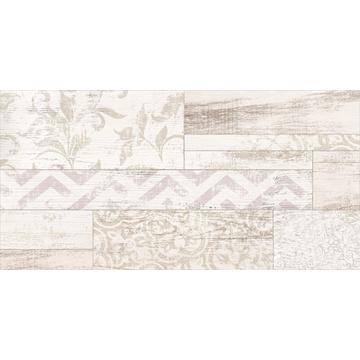 Плитка-декор настенный Belani Сан-Ремо геометрия микс 1 25х50, белый