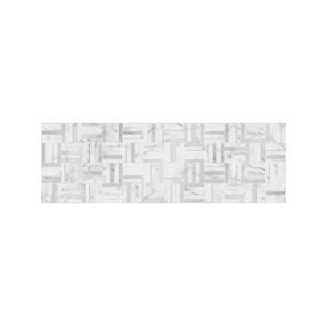 Декор плитка Beryoza Ceramica Калакатта 75x25, мозаика белый