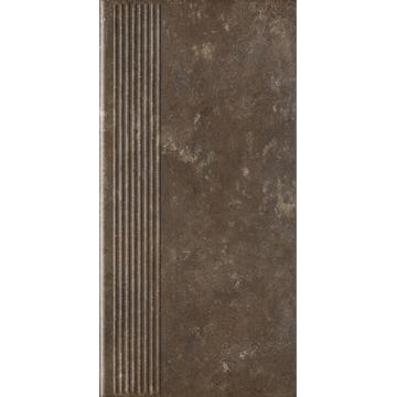 Плитка для ступеней Paradiz  ILARIO 30.0х60.0, коричневый, клинкер