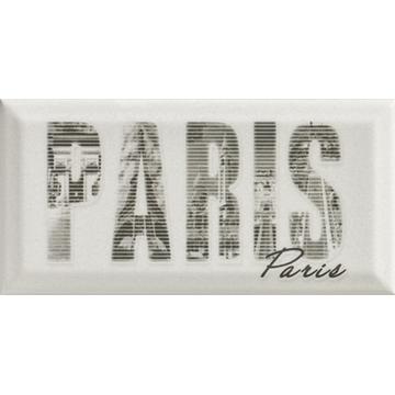 Плитка-декор настенный Paradyz Forcados 19.8х9.8, grys dekor PARIS INSERTO