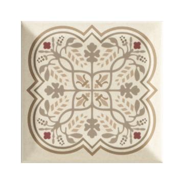 Плитка-декор настенный Paradyz Forcados 9.8х9.8, beige dekor F