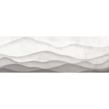Плитка-декор настенный Cersanit Haiku 75х25, горы, серый