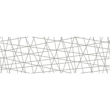 Плитка-декор настенный Cersanit Vegas 75х25, белый