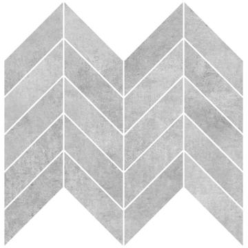 Плитка-декор настенный Cersanit Brooklyn 23х30, мозаика, серый