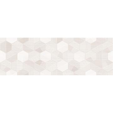 Плитка-декор настенный Cersanit Lin 59.8х19.8, бежевый, гексагон