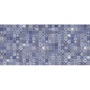 Настенная плитка Cersanit Hammam 44х20, рельеф, голубой