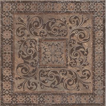 Плитка-декор напольный Kerama Marazzi Бромли 40.2х40.2, коричневый