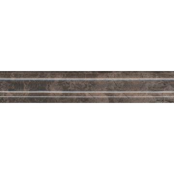 Бордюр Kerama Marazzi Мерджеллина 15х3, коричневый темный