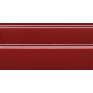 Плинтус настенный Kerama Marazzi Даниэли 30x15, обрезной красный