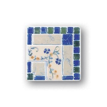 Плитка-декор настенный Tubadzin Majolika Mezza 2 11.5x11.5