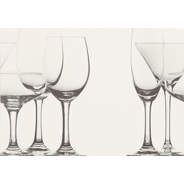 Плитка-декор настенный Tubadzin (Domino) Biala verre 36х25, verre 2