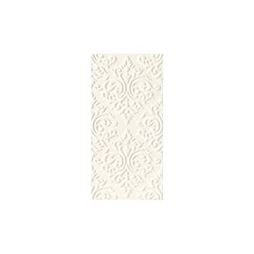 Плитка-декор настенный Tubadzin (Arte) Delice 22.3х44.8, white STR