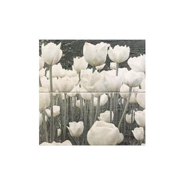 Плитка-декор настенный Tubadzin (Arte) Sabaudia 44.8х44.8, flower