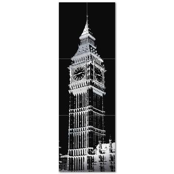 Плитка-панно настенное Tubadzin Zien London 2 59.8x179.8, Big Ben