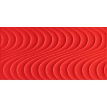 Настенная плитка Tubadzin Wave A 44.8x22.3, Red
