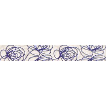 Бордюр Tubadzin Wave 44.8x7.1, Modern Violet
