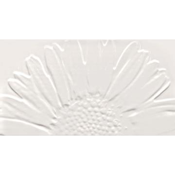 Плитка-декор настенный Tubadzin Colour 59.3x32.7, Sunflower White