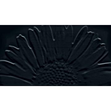 Плитка-декор настенный Tubadzin Colour 59.3x32.7, Sunflower Black