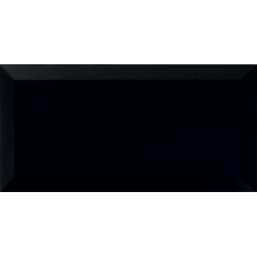 Настенная плитка Tubadzin (DOMINO) Joy czarna STR 22,3x44,8, черный