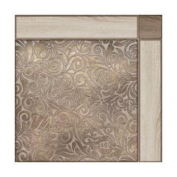 Напольная плитка Alma Ceramica (Уралкерамика) Рико 41.8х41.8 светло-коричневый