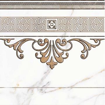 Напольная плитка Alma Ceramica (Уралкерамика) Калакатта 55x55, коричневый