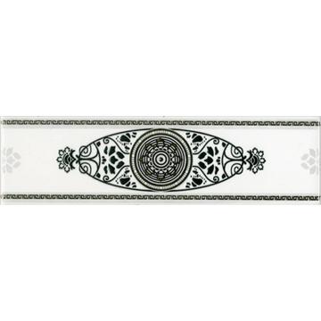 Бордюр М-Квадрат Цезарь 25x7.1, серый