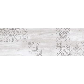 Настенная керамическая плитка Керамин Рондо 7д 90x30, светло-серый