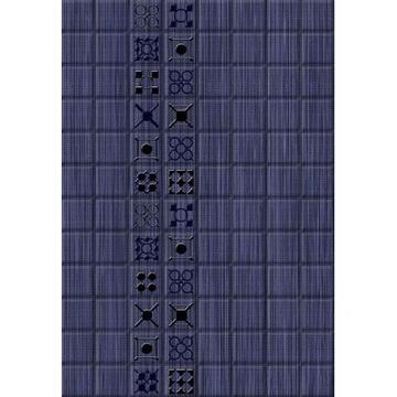 Плитка-декор настенный Керамин Калипсо 2 40х27,5, синий