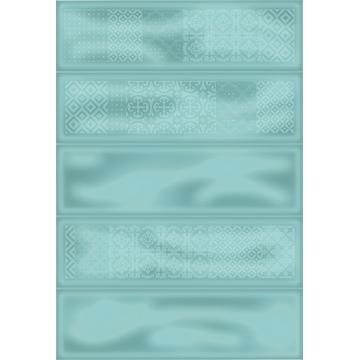 Плитка-декор настенный Керамин Метро 40х27.5, 4Д