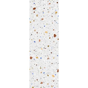 Настенная керамическая плитка Керамин Мари Эрми 7Д 75x25, светло-серый