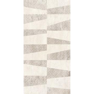 Настенная керамическая плитка Керамин Либретто 3д 60x30, светло-бежевый, бежевый