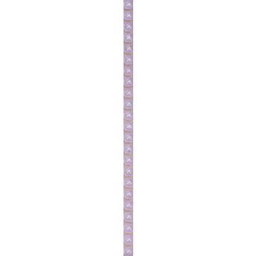 Фриз настенный Керамин Бисер 6 24,6х0,9 фиолетовый