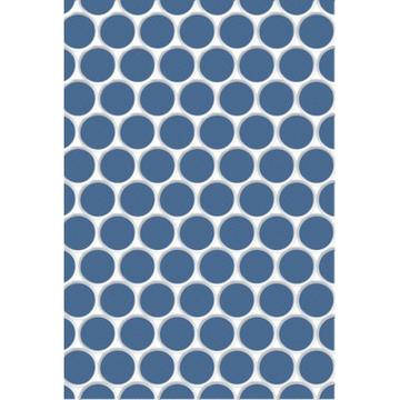 Настенная плитка Керамин Блэйз 2Т 40х27,5, синий