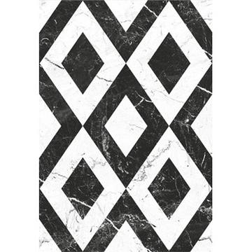 Плитка-панно настенное Керамин Помпеи 40х27,5, белый