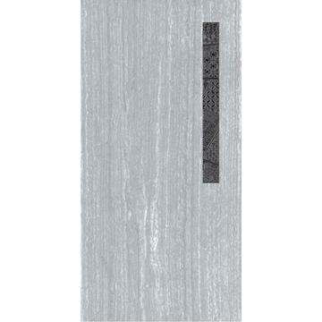 Плитка-декор настенный Керамин Манхэттен 60х30, 1 серый