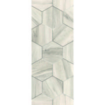 Плитка-декор настенный Керамин Миф 50х20, 7 серый