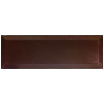 Настенная плитка Керамин Рио 30х10, коричневый