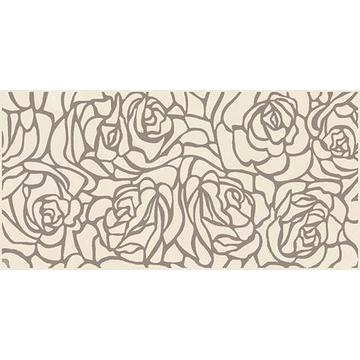 Плитка-декор настенный Ceramica Classic Serenity 40х20, rosas кремовый