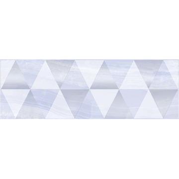 Плитка-декор настенный Ceramica Classic Diadema 20х60, perla голубой